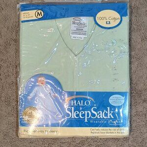 HALO/SleepSack Wearable Blanket/Unisex Medium 6-12M/Light Green 16-24lbs**